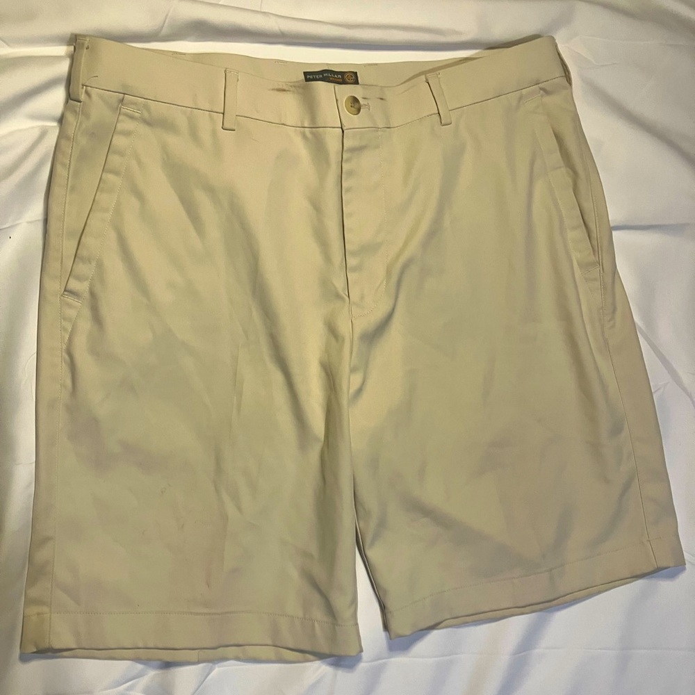 Peter Miller Men's Performance Golf Shorts Size 34 Lightweight Wicking